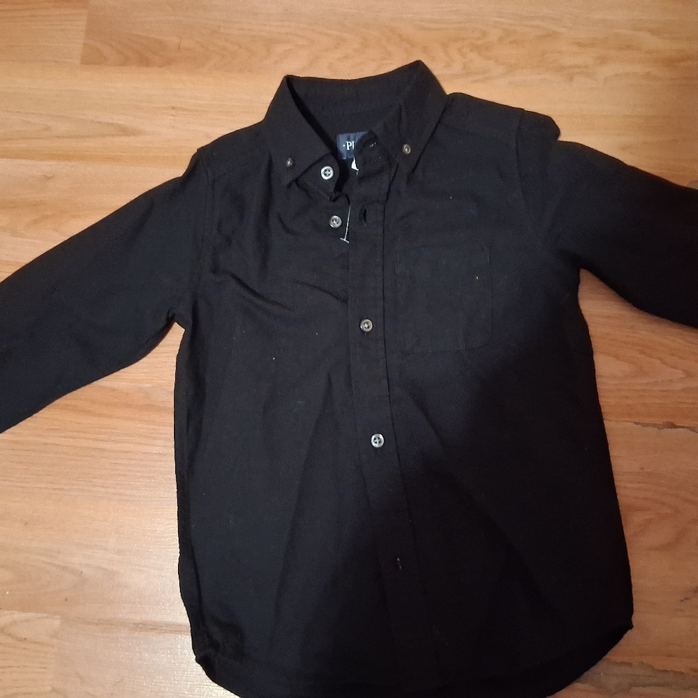 PLACE Charcoal Button-Up Shirt